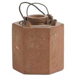 A Chinese Yixing Stoneware Lidded Teapot 19th C