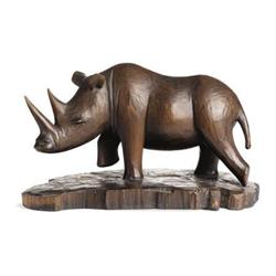 An African Wooden Rhinoceros Nganga, Kenya