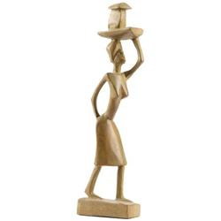 A Primitive African Carved Wooden Figure