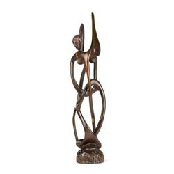 An African Wooden Sculpture Mwanjema