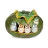 Image 1 : A Sergio Bustamante Ceramic Pumpkin with Owls