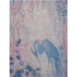 UNKNOWN ARTIST Blue Heron MEDIUM 35 x 24 inches