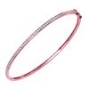 Image 1 : Natural 0.44 CTW Diamond Bracelet 14K Rose Gold - REF-72F2M