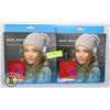 Image 1 : 2 SETS OF WIRELESS MUSICAL BEANIE