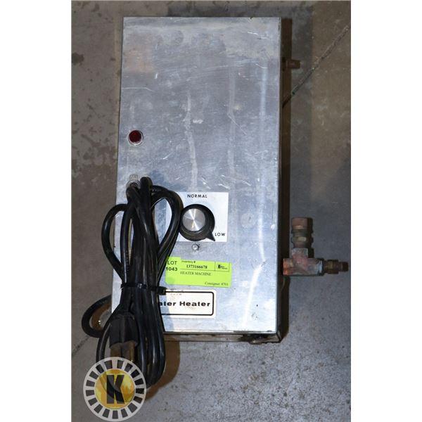 WATER HEATER MACHINE