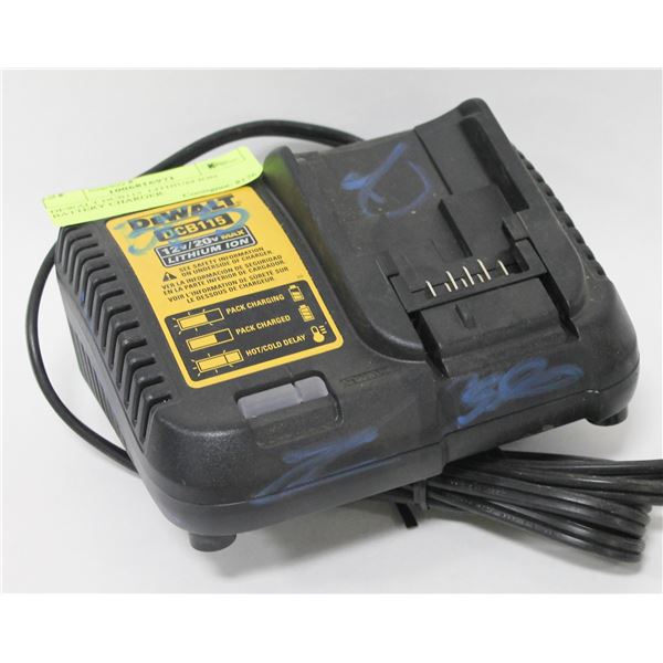 DEWALT DCB115  LITHIUM ION BATTERY CHARGER