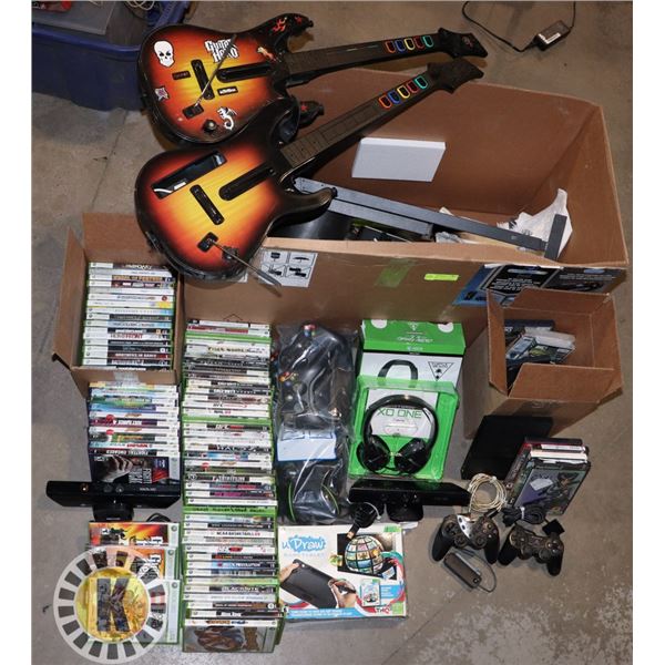 XBOX 360 AND PLAYSTATION-GAMES AND MANY ACCESSORIES
