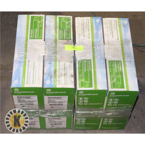 LOT OF 8 SUSTAINABLE EARTH BROTHER TN560 CARTRIDGE