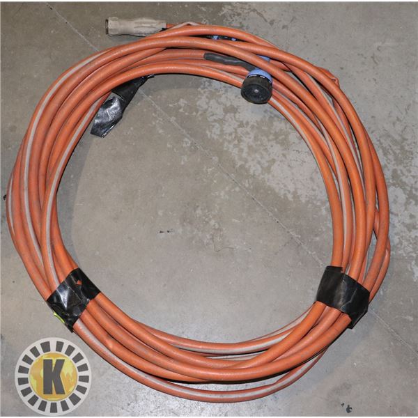LONG WATER HOSE WITH SPRAY GUN