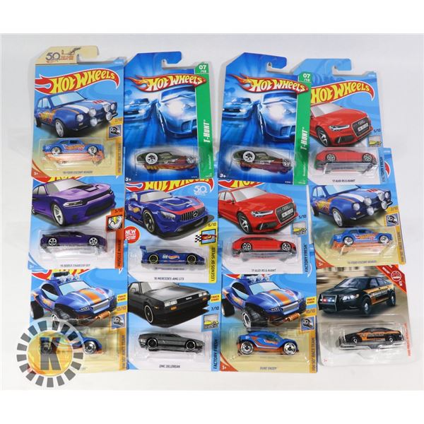HOTWHEELS ASSORTED BAG OF 12