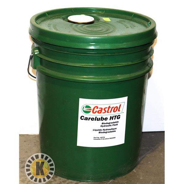 FULL PAIL CASTROL  CARELUBE HTG HYDRAULIC FLUID