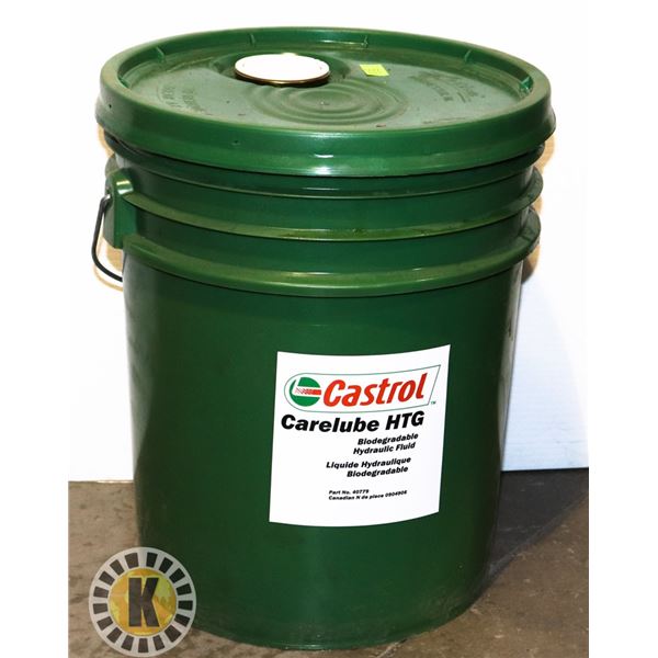 FULL PAIL CASTROL  CARELUBE HTG HYDRAULIC FLUID