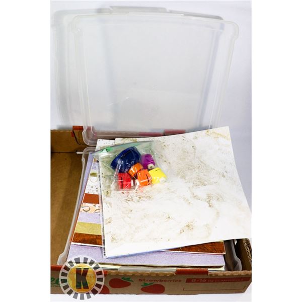 CRAFT AND PAPER LOT