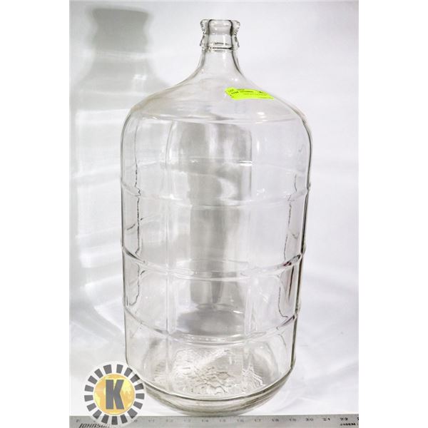 WATER DISPENSER BOTTLE-CLEAR; GLASS