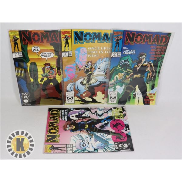 MARVEL COMICS NOMAD #1-4