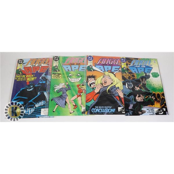 DC COMICS ANGEL AND THE APE #1-4