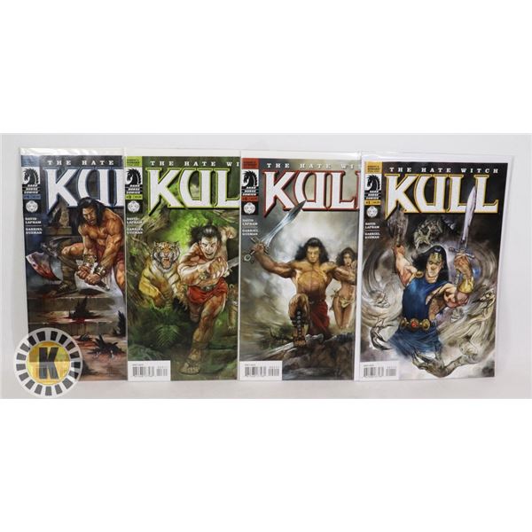 DARK HORSE COMICS KULL THE HATE WITCH #1-4