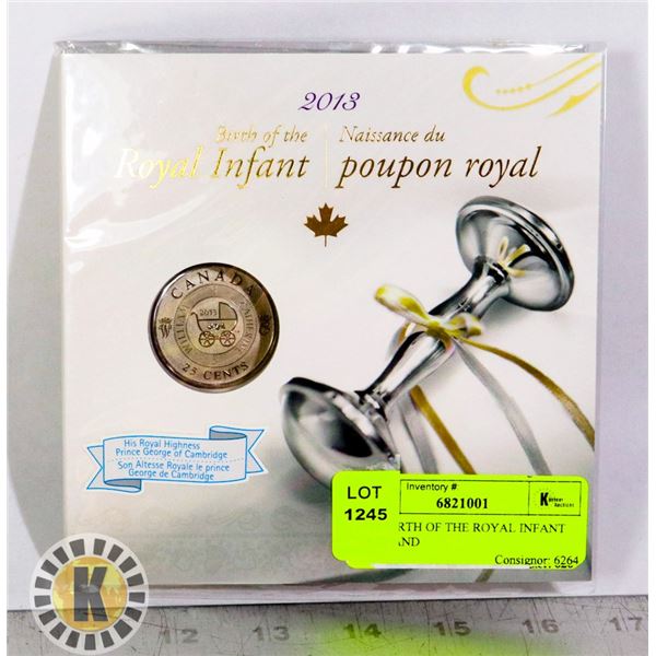 2013 BIRTH OF THE ROYAL INFANT KATE AND