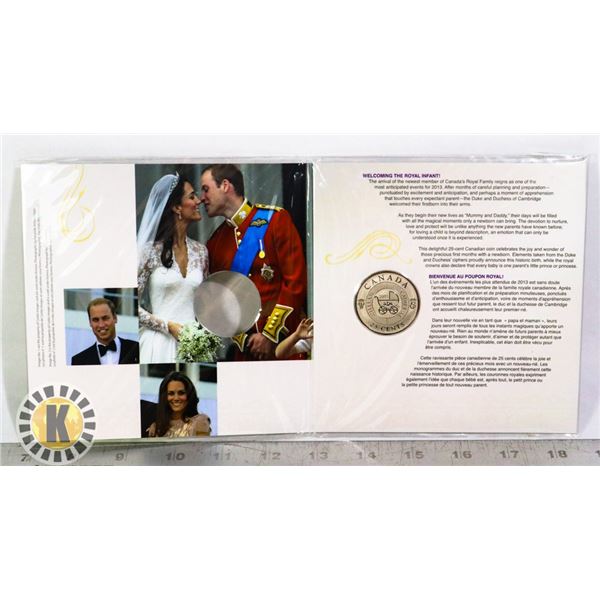 2013 BIRTH OF THE ROYAL INFANT