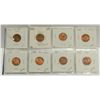 Image 1 : x8 CANADA 1 CENT VARIETY ERROR COINS ETC.