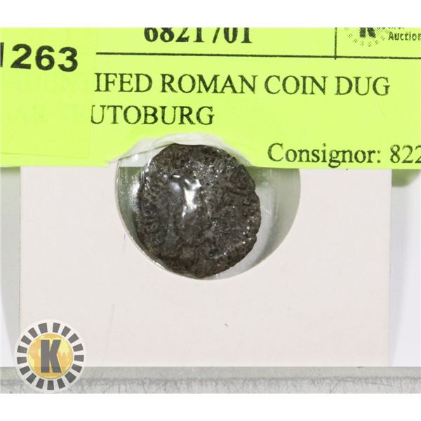 UNIDENTIFIED ROMAN COIN DUG NEAR TEUTOBURG