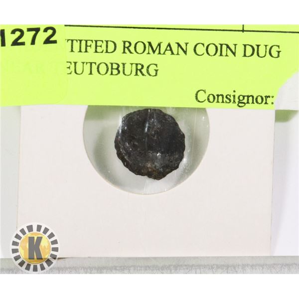 UNIDENTIFIED ROMAN COIN DUG NEAR TEUTOBURG