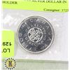 Image 1 : 1964 CANADIAN SILVER DOLLAR IN HOLDER