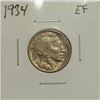 Image 1 : 1934 USA INDIAN HEAD BUFFALO NICKEL EXTRA FINE