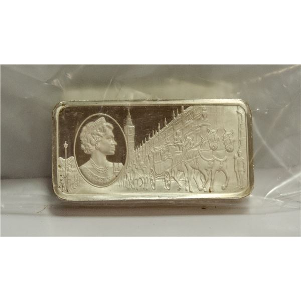 66.13g STERLING SILVER QUEEN ELIZABETH II, OVER