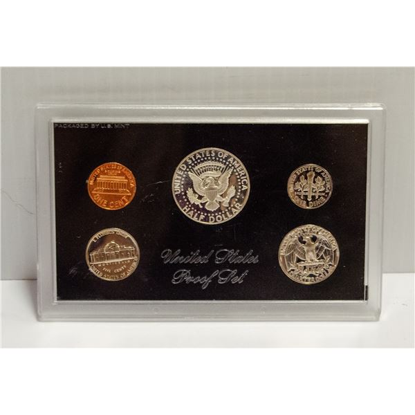 1969 SILVER 50c USA 5 COIN BU SET IN HOLDER