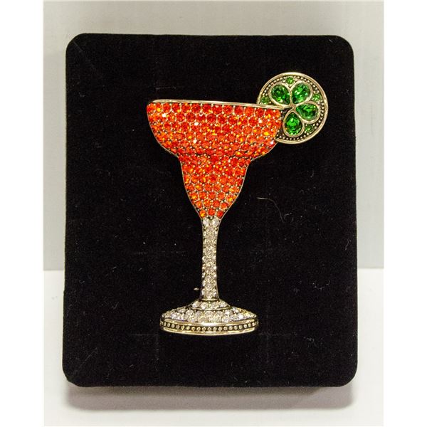 AUTHENTIC HEIDI DAUS BLING FROZEN DAZZELBERRY PIN