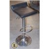 Image 1 : BAR STOOL- ADJUSTABLE; BLACK