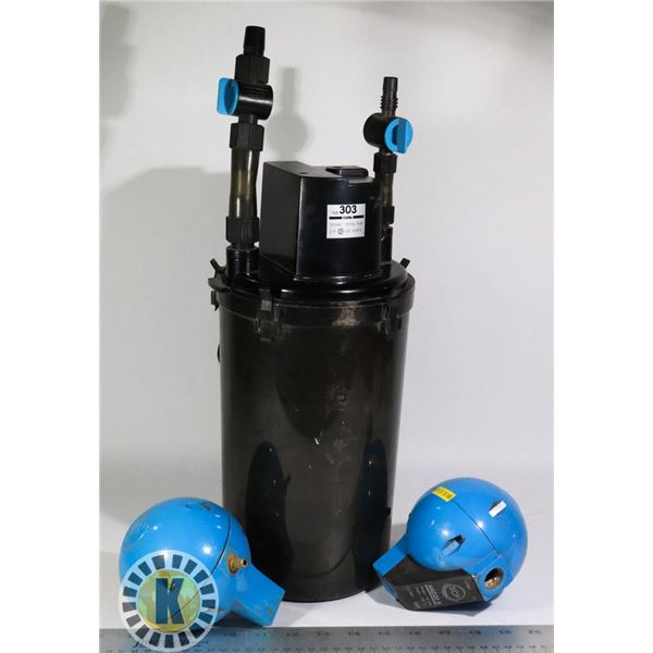 FLUVAL 303 CANISTER FILTER AD 2 SCPs