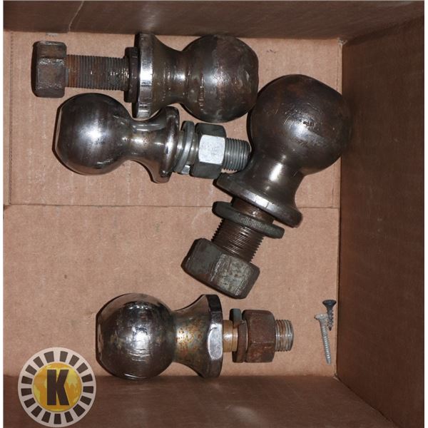 4 TOW HITCH BALLS