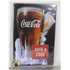 Image 1 : VINTAGE STYLE "HAVE A COKE" METAL SIGN