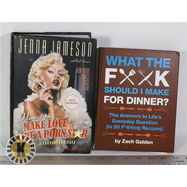 JENNA JAMESON & WHAT THE F**K DINNER COOKBOOK