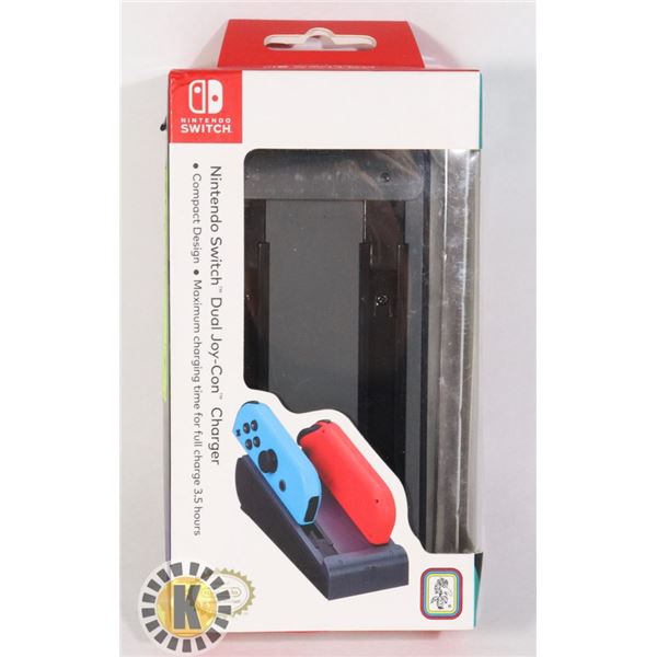 NEW NINTENDO SWITCH DUAL JOY-CON CHARGER