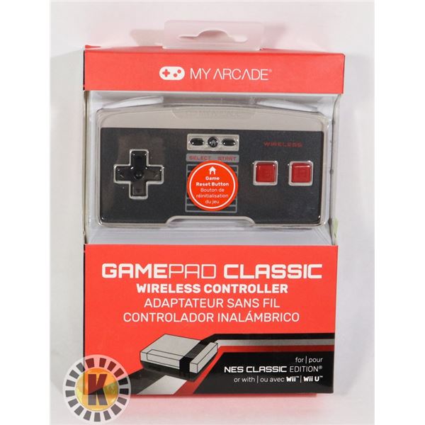 NEW MY ARCADE GAMEPAD CLASSIC WIRELESS CONTROLLER