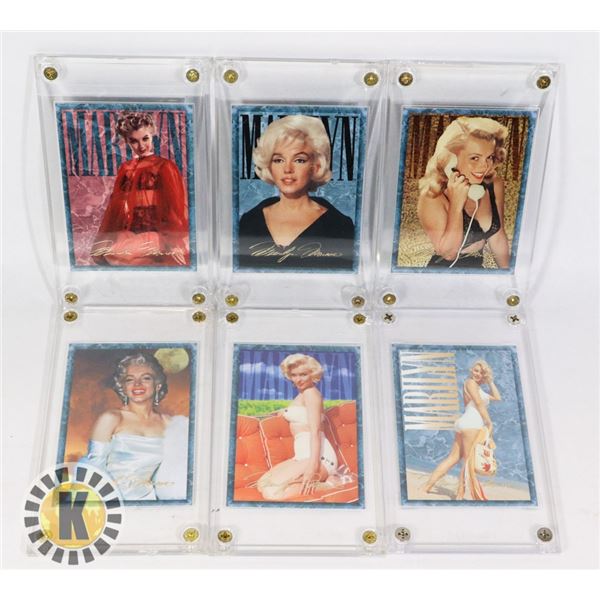 LOT OF MARILYN MONROE TRADING CARDS