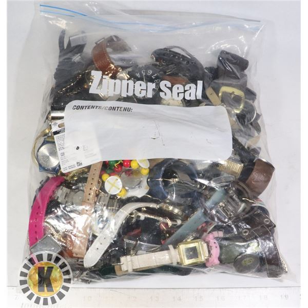 EXTRA LARGE BAG OF VINTAGE WATCHES