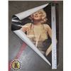 Image 1 : VINTAGE MARILYN MUNROE IN GOLD DRESS POSTER
