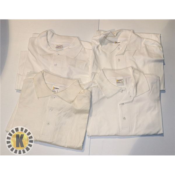 4 2XL SIZE GOLF SHIRTS