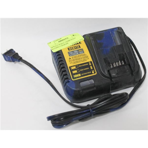 DEWALT DCB115  LITHIUM ION BATTERY CHARGER