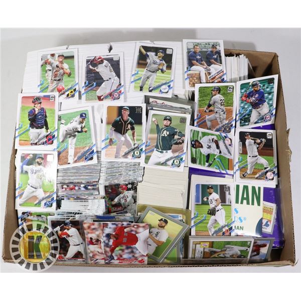 LOT OF MLB BASEBALL CARDS - APPROX. 1500 CARDS PLUS