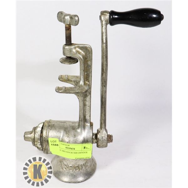 VINTAGE BREADCRUMB GRINDER