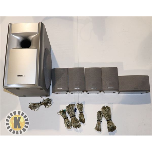 TOSHIBA  SUBWOOFER SPEAKER SYSTEM