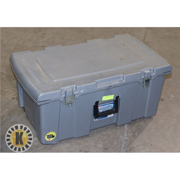 1 LARGE STERILITE TOTE WITH LID ON WHEELS