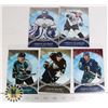 Image 1 : LOT OF JUMBO HOCKEY CARDS - OVATION - INCLUDING
