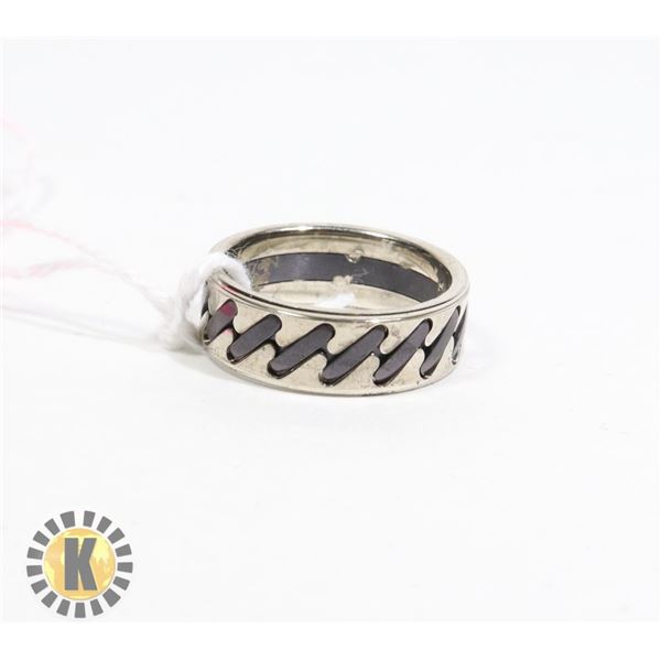 STAINLESS STEEL RING- NEW (65)