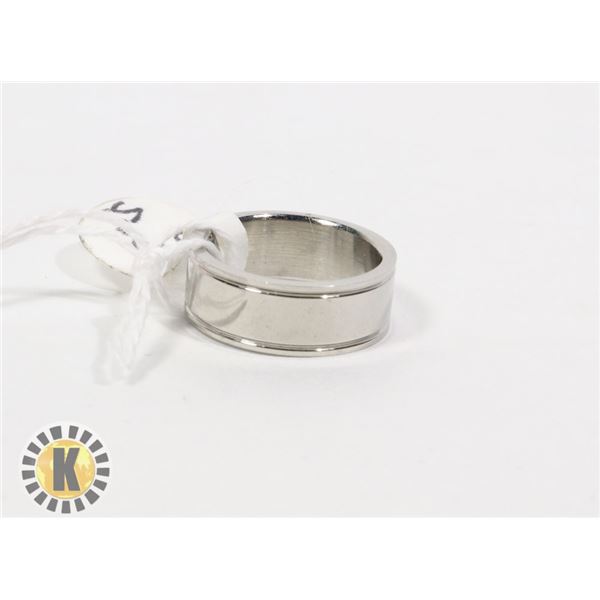 STAINLESS STEEL RING- NEW (80)
